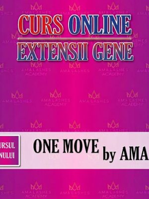 Curs online extensii gene online AMA Lashes