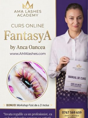 Curs extensii gene Fantasy by trainer AMA Lashes Anca Oancea