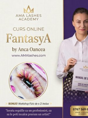Curs online fantasy lash art AMA Lashes