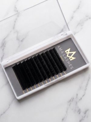 Extensii gene negre 0.10 Amaria Collection AMA Lashes
