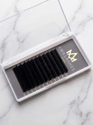 Extensii gene Amaria Collection 0.07 curbura C AMA Lashes Luxury